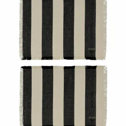 Toppu bordbrikker 2-pakning, svart