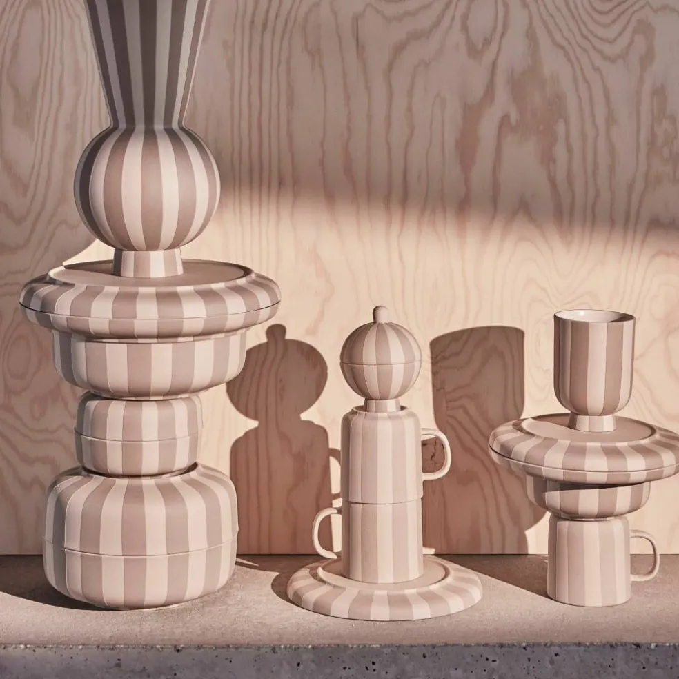 Toppu skål large Ø20, clay