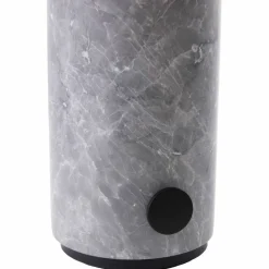 Torrano bærbar bordlampe, beige travertine