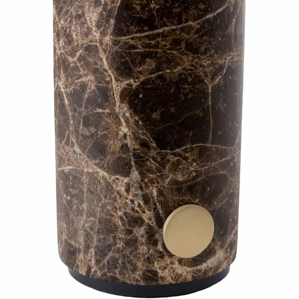 Torrano bærbar bordlampe, grey marble