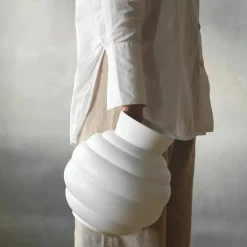 Tortus Archie Vase 21 cm, hvit