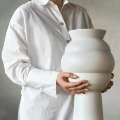 Tortus Archie Vase 21 cm, hvit