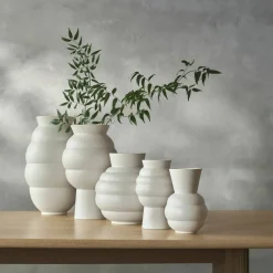 Tortus Archie Vase 21 cm, hvit