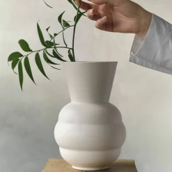 Tortus Archie Vase 21 cm, hvit