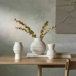 Tortus Archie Vase 37 cm, hvit