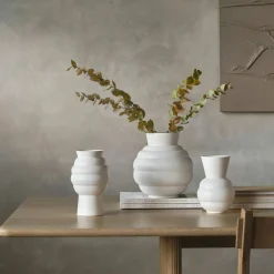 Tortus Archie Vase 37 cm, hvit