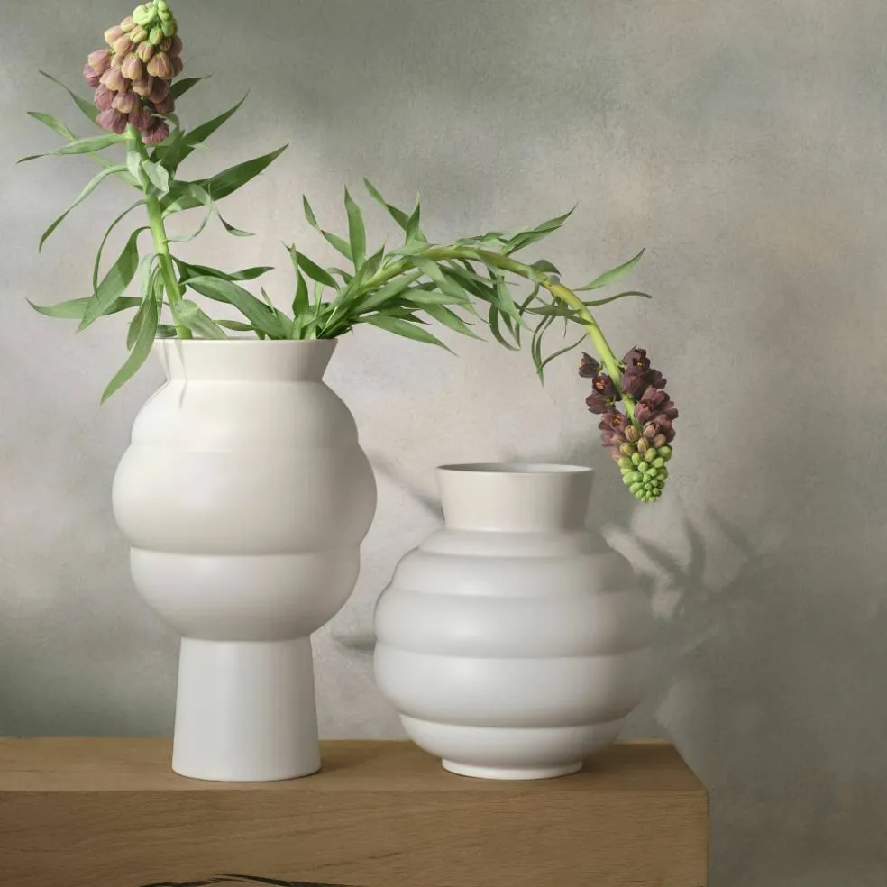 Tortus Archie Vase 37 cm, hvit