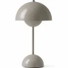 &Tradition Flowerpot VP9 bærbar lampe, stone blue