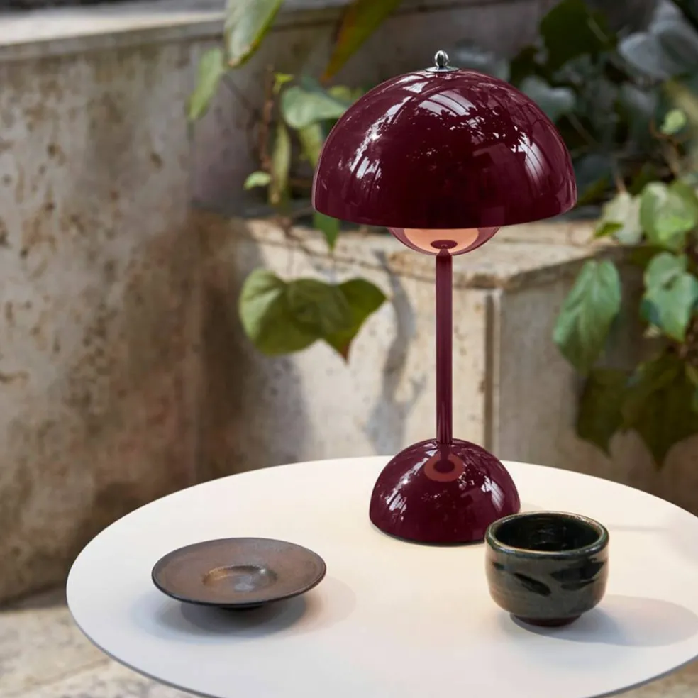 &Tradition Flowerpot VP9 bærbar lampe, tangy pink