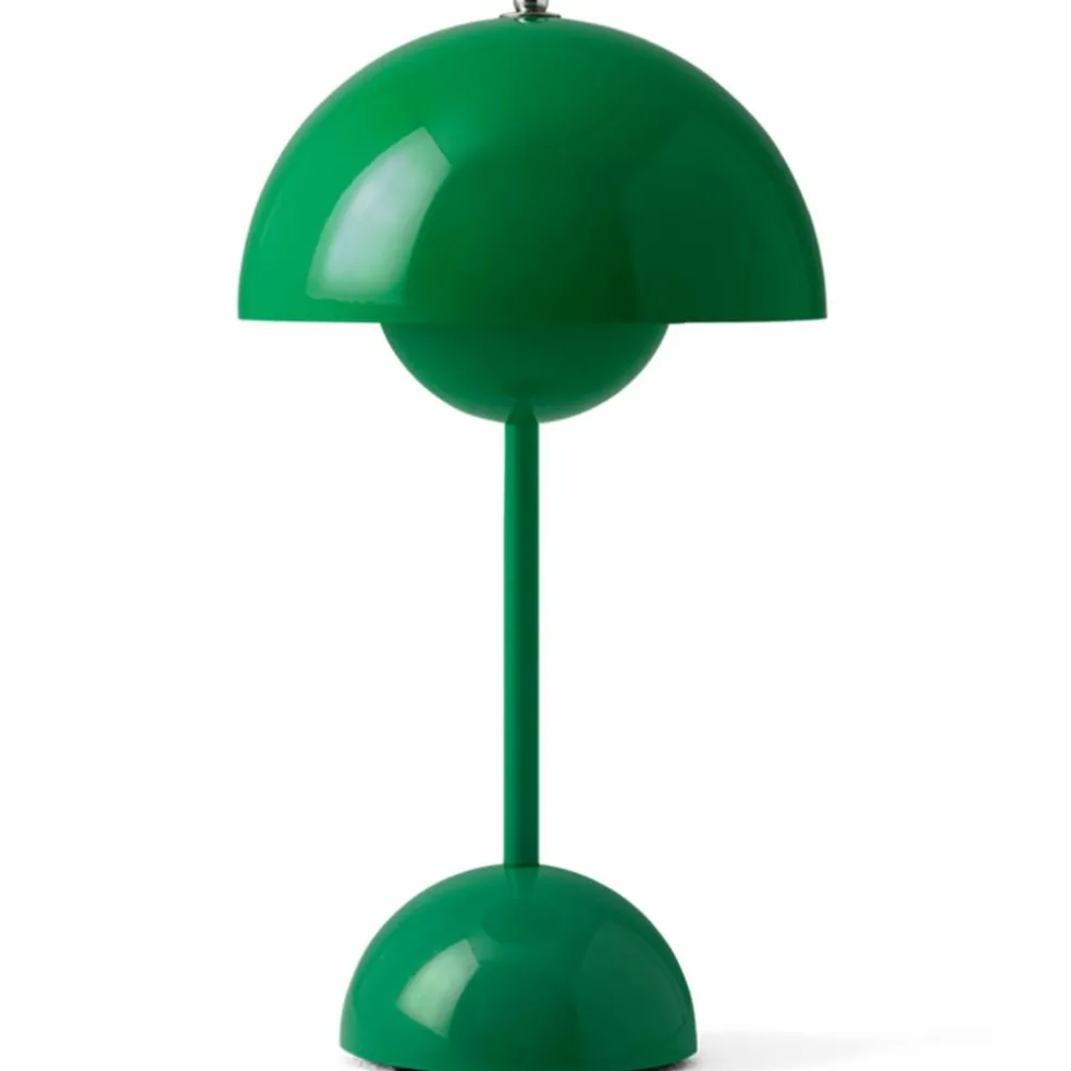 &Tradition Flowerpot VP9 bærbar lampe, vermilion red