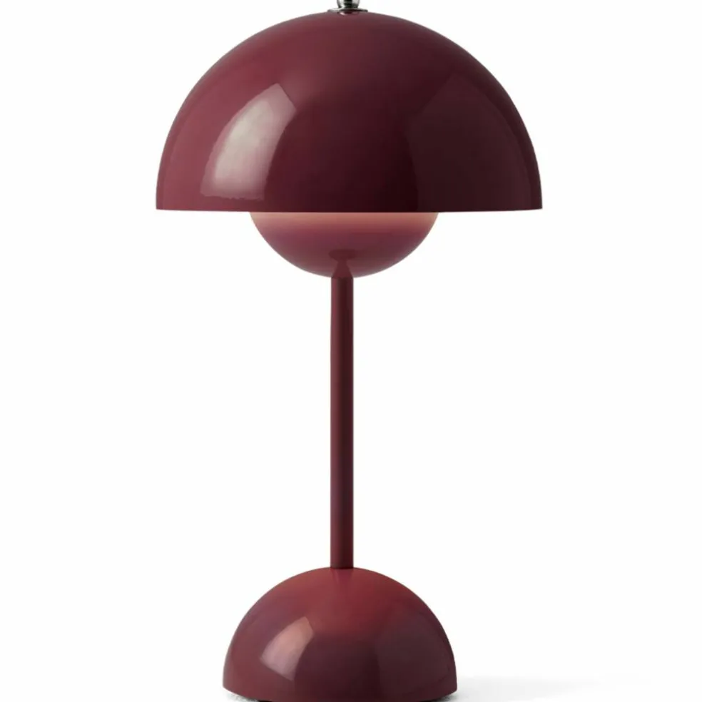 &Tradition Flowerpot VP9 bærbar lampe, vermilion red