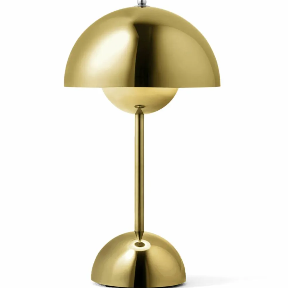 &Tradition Flowerpot VP9 bærbar lampe, grey beige