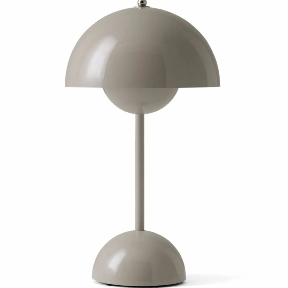 &Tradition Flowerpot VP9 bærbar lampe, grey beige