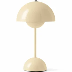 &Tradition Flowerpot VP9 bærbar lampe, steel blue