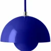 &Tradition Flowerpot VP10 pendel 16 cm, steel blue