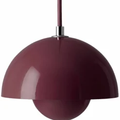 &Tradition Flowerpot VP10 pendel 16 cm, dark plum
