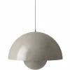 &Tradition Flowerpot VP2 pendel 50 cm, matt hvit