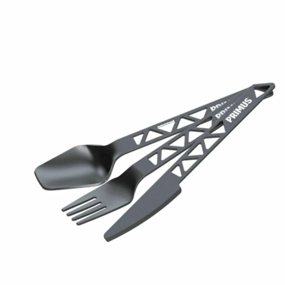 TrailCutlery bestikksett, svart