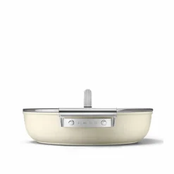 Traktørpanne 28 cm, creme