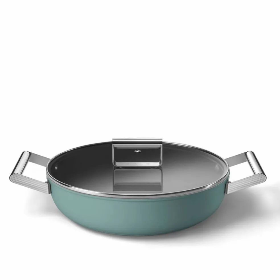 Traktørpanne 28 cm, emerald green