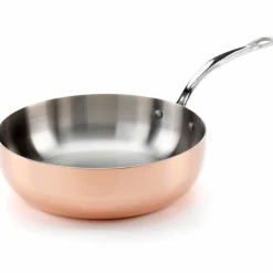 Traktørpanne 24 cm, kobber