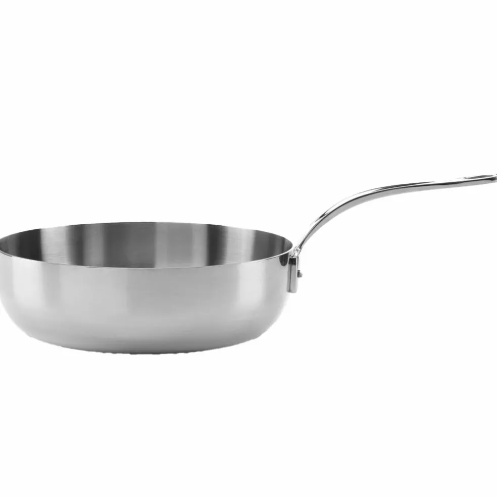 Traktørpanne 24 cm, rustfritt stål