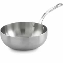 Traktørpanne 24 cm, rustfritt stål