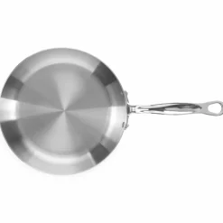 Traktørpanne 24 cm, rustfritt stål