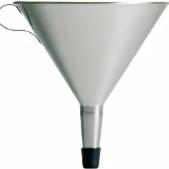 Tratt av rostfritt stål 20 cm