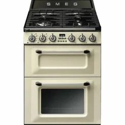 TR62BL Victoria Gasskomfyr med 2 Ovner 60 cm, svart
