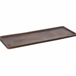 Trebrett Rektangulær Svart, 15 x 45 cm