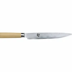 Trencher-kniv eller kjøttkniv Shun Classic White, bladlengde 23 cm