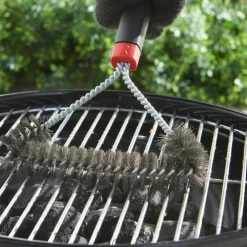 Tresidig grillbørste, 30 cm