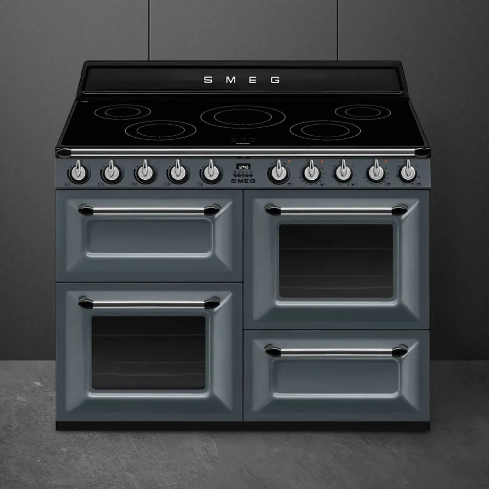 TR4110IGR2 Victoria induksjonskomfyr 110 cm, slate grey