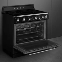 TR90IPGR Victoria induksjonskomfyr med pyrolyse 90 cm, grå