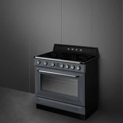TR90IPP Victoria induksjonskomfyr med pyrolyse 90 cm, creme
