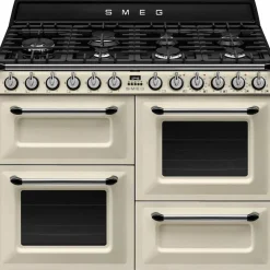 TR4110X-1 Victoria gasskomfyr med 3 ovner 110 cm, rustfritt stål
