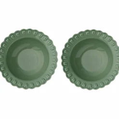 Tulipa dyp tallerken 23 cm, 2-pack, verona grønn