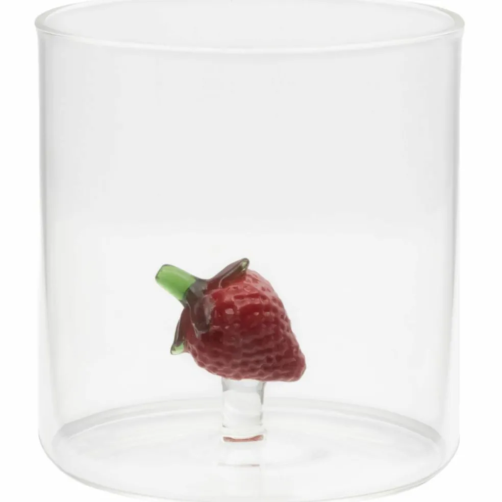 Tumblerglass 4 stk, frukttema