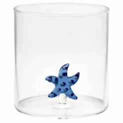 Tumblerglass 4 stk, havstema