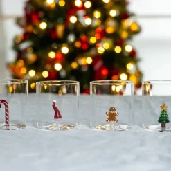 Tumblerglass 4 stk, juletema