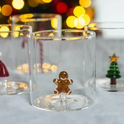 Tumblerglass 4 stk, juletema