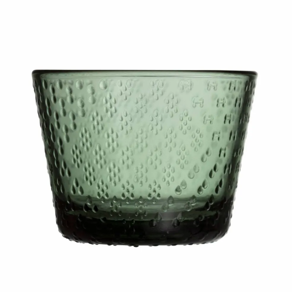 Tundra glass 16 cl, furugrønn, 2 stk