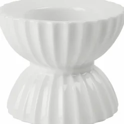 Tura lysestake for telys Ø8 cm, hvit