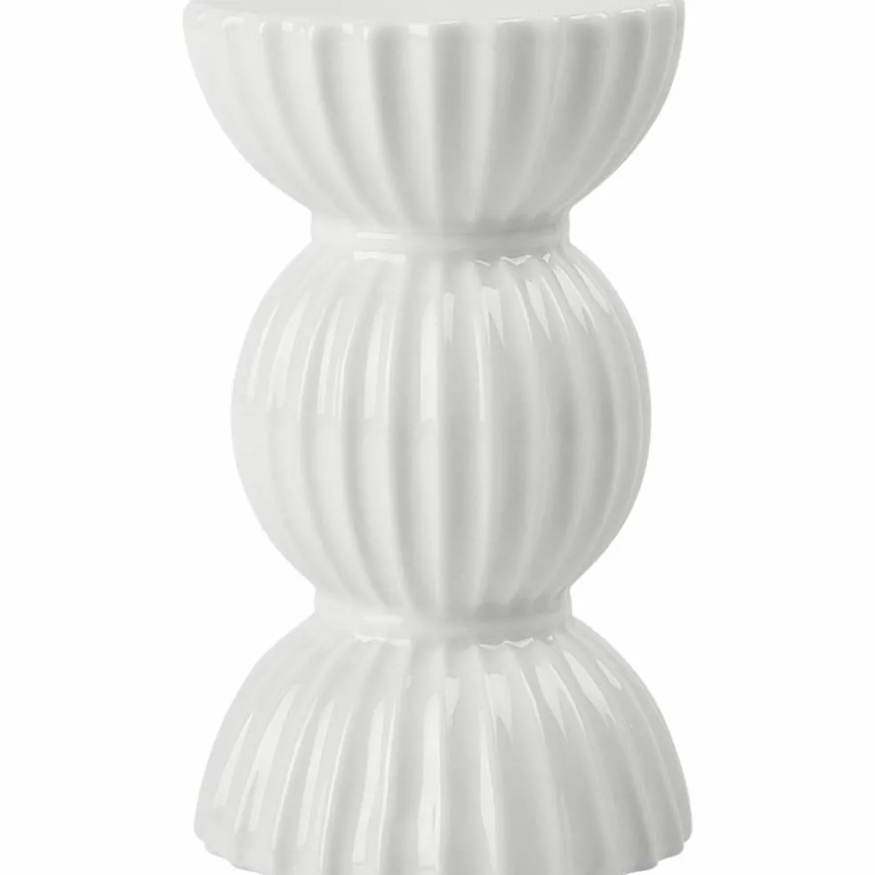 Tura telys lysestake 14 cm, hvit