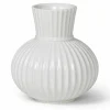 Tura vase, 18 cm, hvid