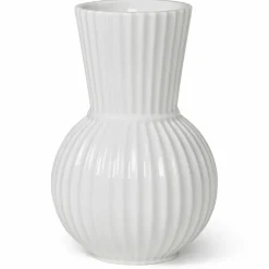 Tura vase, 18 cm, hvid