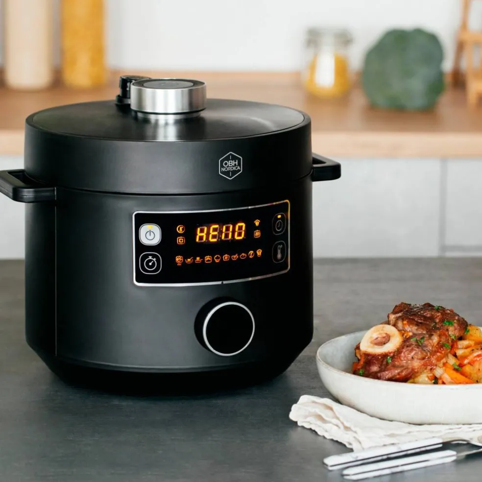 Turbo Cuisine multikoker 4.8 liter, svart