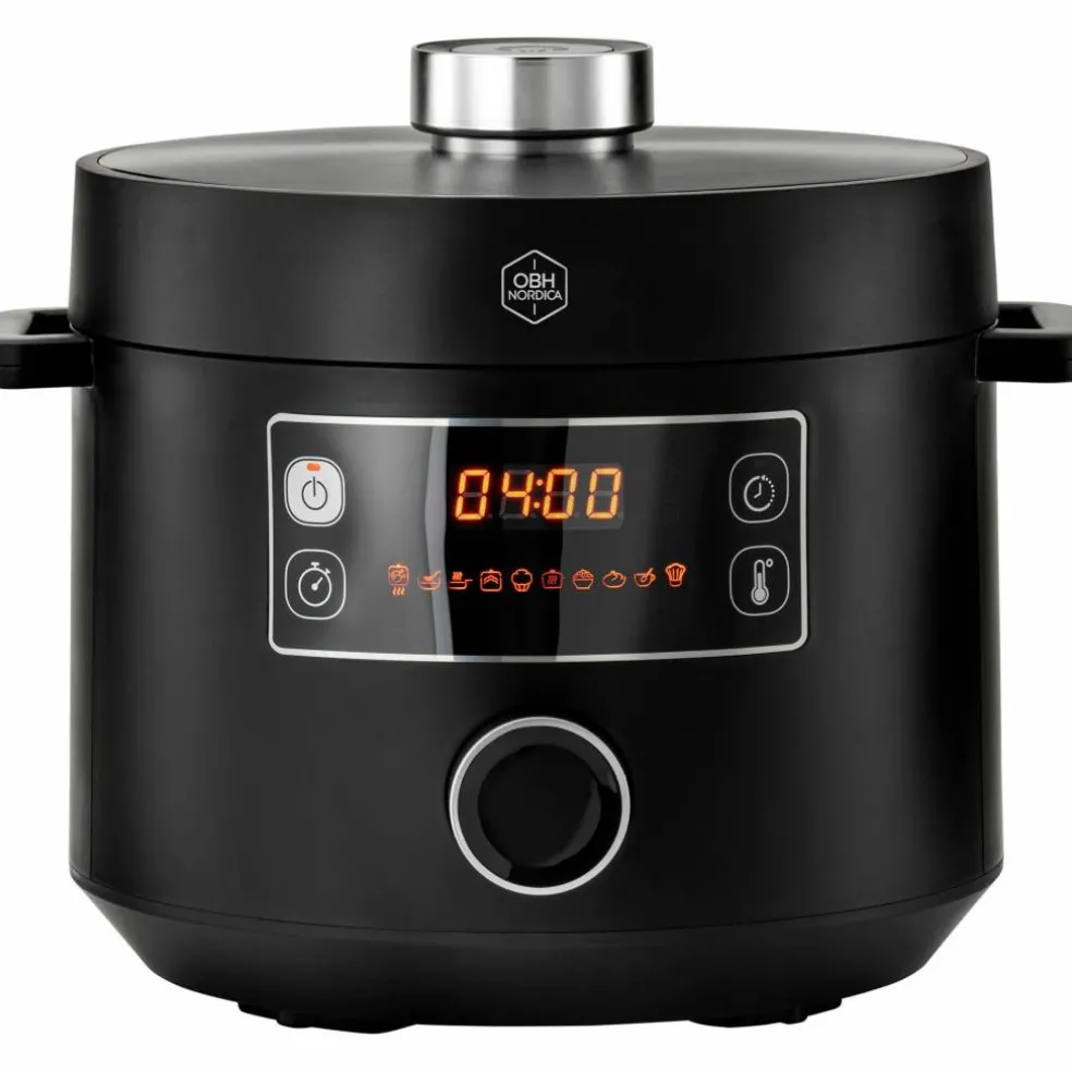 Turbo Cuisine multikoker 4.8 liter, svart