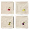 Tutti Frutti serviett 40×40 cm 4-pakning, beige